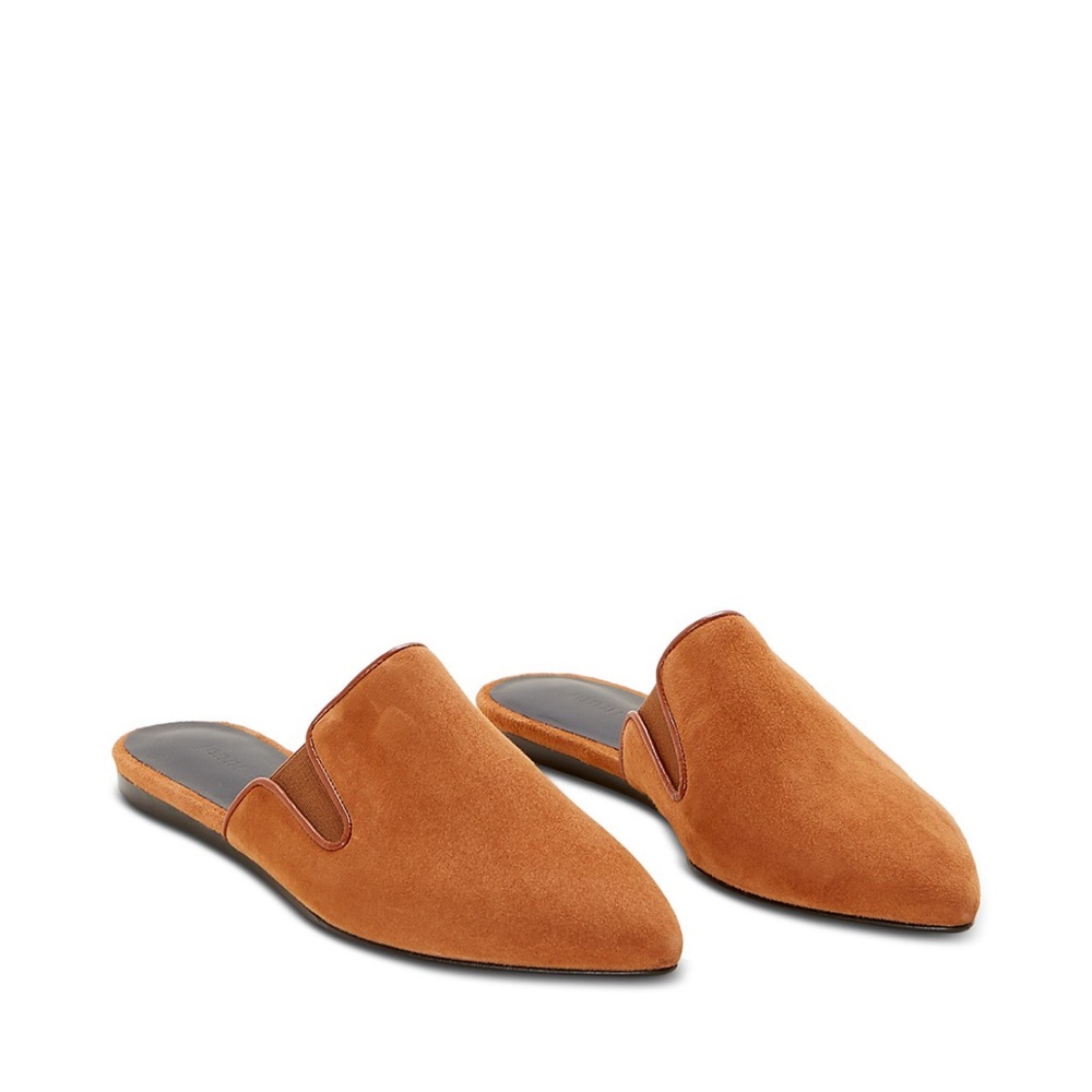 Jenni Kayne Brown Suede Mule
